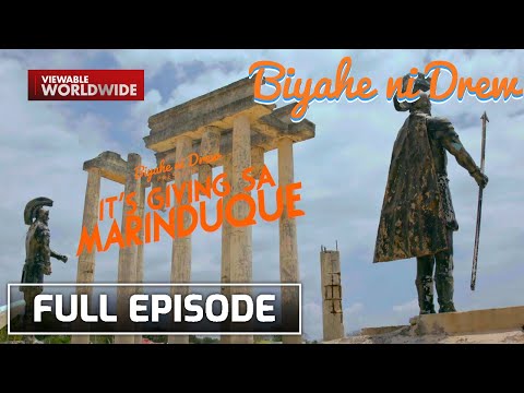 Exploring the heart of the Philippines – Marinduque (Full episode) Biyahe ni Drew