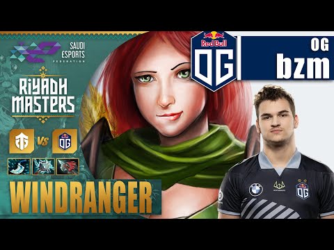 ENTITY vs OG | BZM WINDRANGER LAST MINUTE COMEBACK 😮 SUPER INSANE | RIYADH MASTERS 2023 Highlights