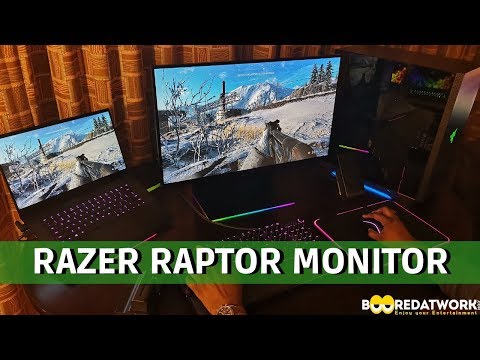 External Review Video q6VfCwD_HrY for Razer Raptor 27 144Hz 27" QHD Gaming Monitor (2019)