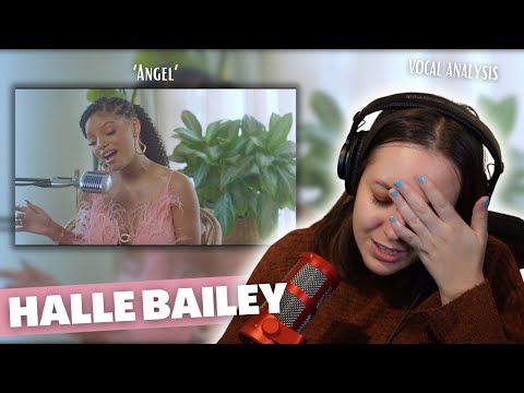 HALLE BAILEY Angel (Acoustic Performance) | Vocal Coach Reaction (& Analysis) | Jennifer Glatzhofer