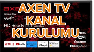 AXEN TV KANAL KURULUMU