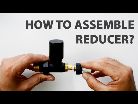 How To Use 15mm To 10 mm Microbore Pipe Reducer in Radiator Valve? | elegant-radiators.co.uk