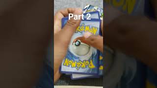 Part 2 of opening Pokemon card package‼️😱‼️#pokemon #myteamforscarletandvio #cardpokemon #packbattle