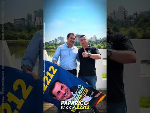 LAJEADO ESTÁ COM PAPARICO 22212 PARA DEPUTADO ESTADUAL! 🟩🟥🟨