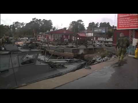 Ubåt jagas i stockholms skärgård