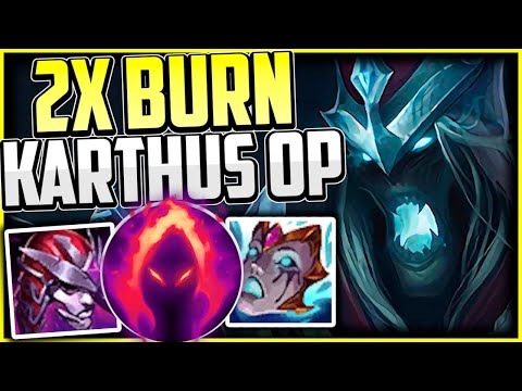 Double Burn Karthus Build IS AN ABSOLUTE UNIT [60% WR!] | Karthus Guide Season 11 League of Legends