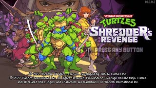 Teenage Mutant Ninja Turtles:Shuledder's Revenge　ミュータント タートルズ：シュレッダーの復讐　アーケードを普通にプレイ