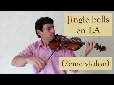 Volume 1 cours 017 / 133 - Jingle bells en LA - Apprendre le Violon avec olivier Lesseur