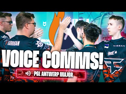 FaZe v Copenhagen Flames VOICE COMMS! PGL Antwep Major LEGENDS!