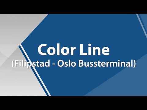 L98 Color Line (Filipstad - Oslo bussterminal)