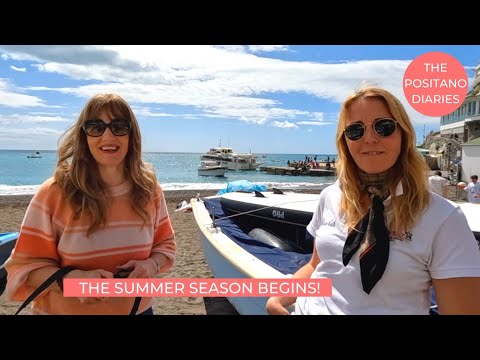 FIRST DAY OF THE POSITANO SUMMER SEASON | Raw Vlog EP 176