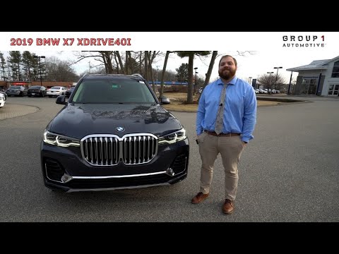 2019 BMW X7 xDrive40i SUV | Video tour with Tom