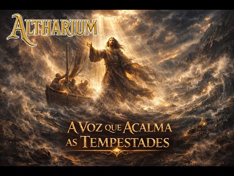 ALTHARIUM⛵A Voz que Acalma as Tempestades🌊ROCK GOSPEL #jesus #gospel #rock 📖