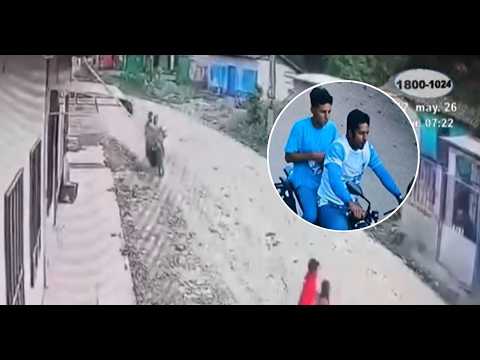 Capturan a motociclista que atropelló a dos niños de 10 años en Nueva Segovia