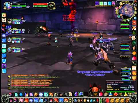 First Choice vs Twin Emperors WIPE (Classic Warcraft)