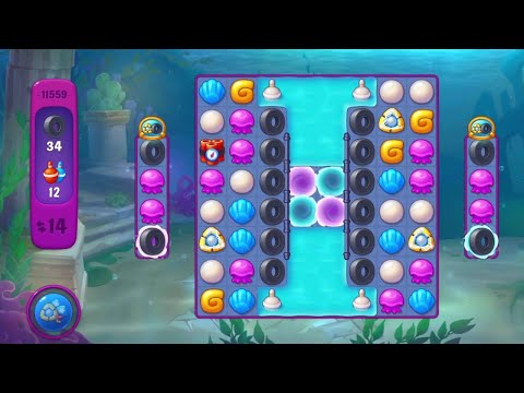 @Fishdom Level 11558 - Super Hard 11559