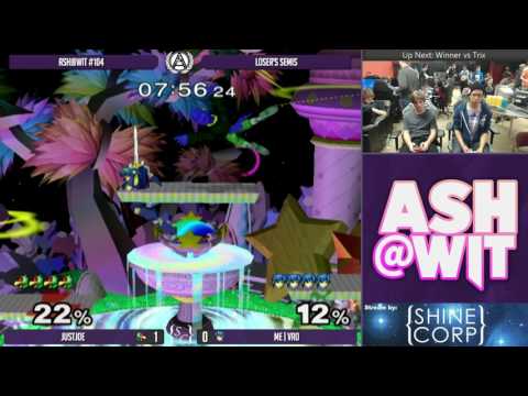 JustJoe(Falco) vs ME | Vro (Marth) - ASH@WIT #104 Melee Loser's Semis