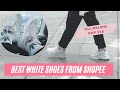 BEST AFFORDABLE KOREAN WHITE SNEAKERS / SHOES FROM SHOPEE