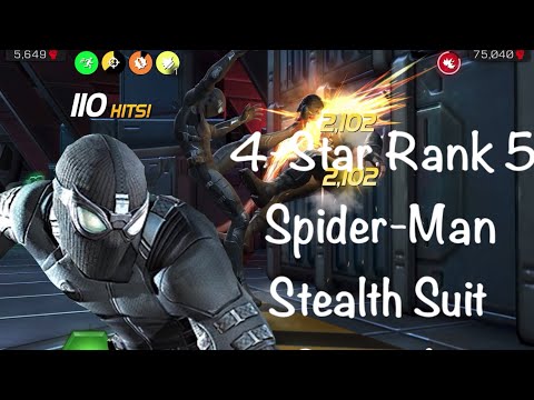 4-Star Rank 5 Awakened Spider-Man Stealth Suit Gameplay | TheNinjaCleaner
