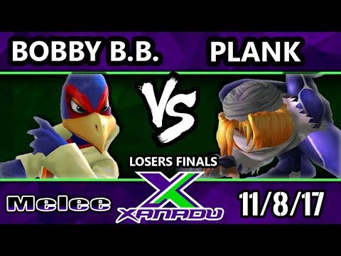 S@X 227 Melee - Bobby Big Ballz (Falco) Vs. Plank (Sheik) - Smash Melee Losers Finals - SSBM