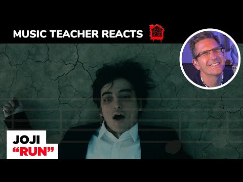 Music Teacher REACTS TO Joji "Run" | MUSIC SHED EP 149