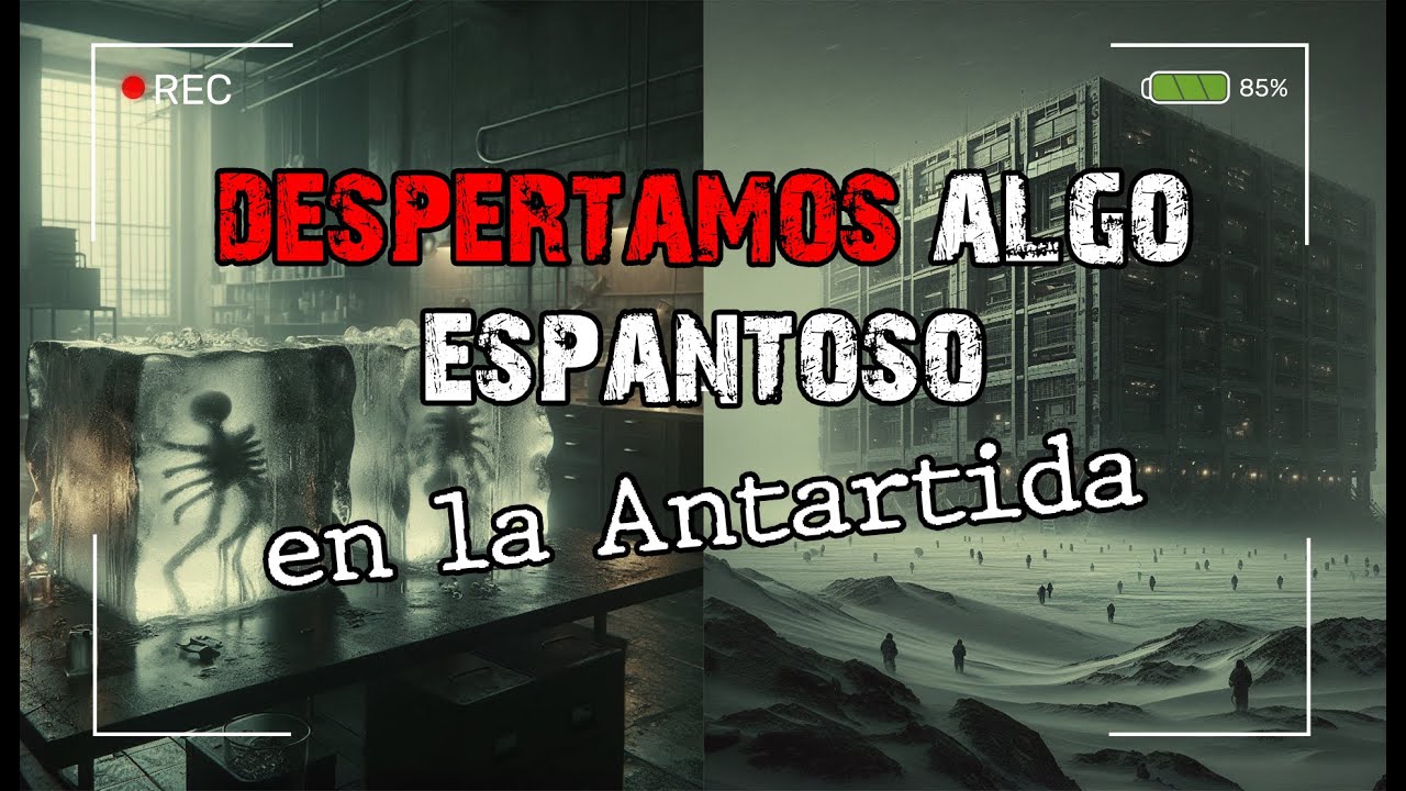 La Antártida esconde algo aterrador que no es de este mundo │creepypasta│terror
