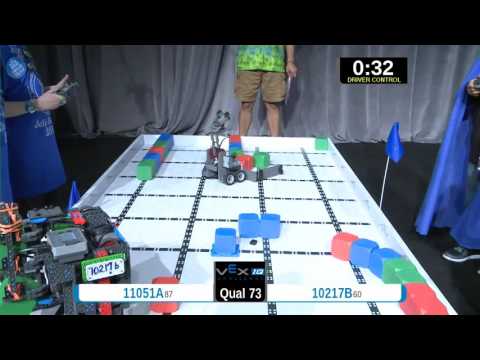 2015 VEXIQ Elem Q73 -  (11051A 10217B) 59 - VEX-IQ Elementary School-VEX Worlds 2015
