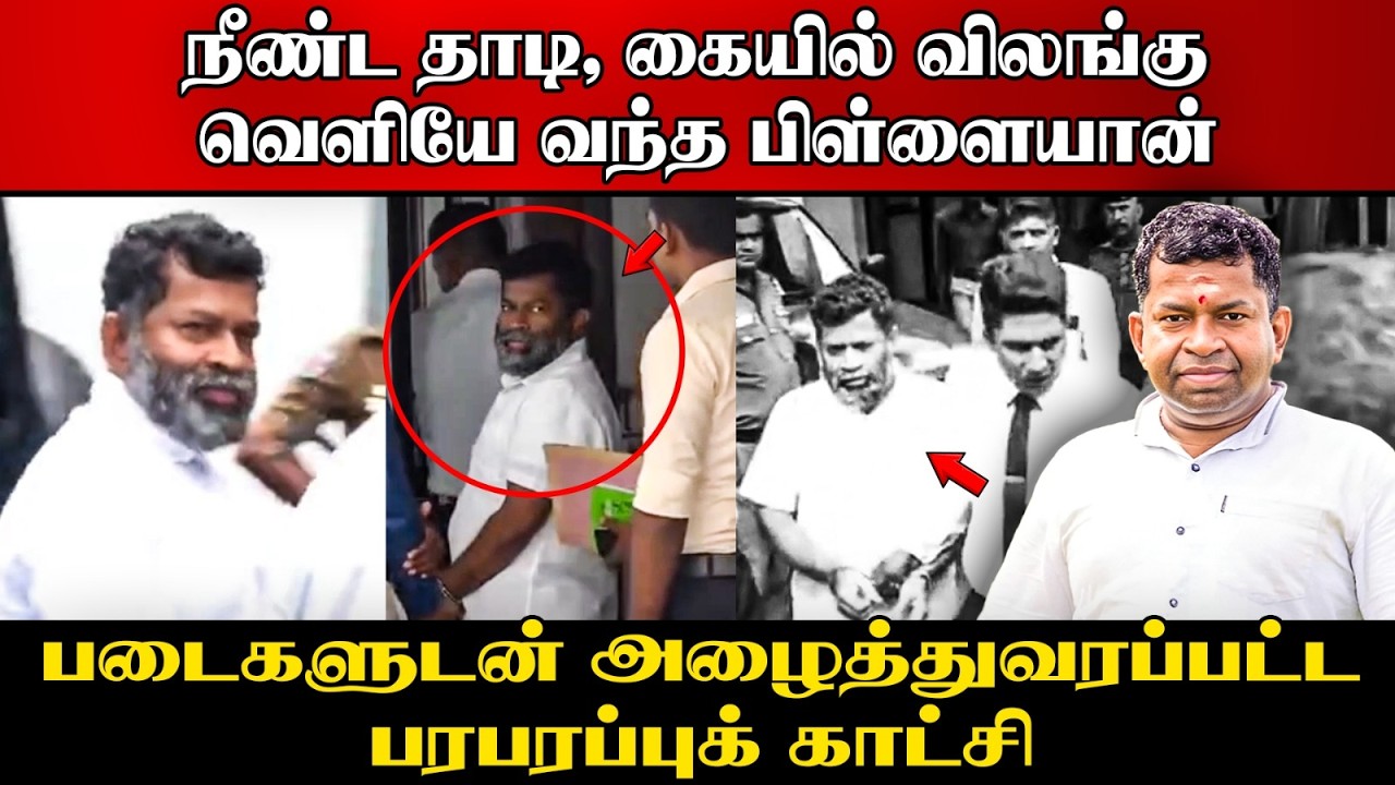 நீதிமன்றுக்கு அழைத்துவரப்பட்ட பிள்ளையான் | மீண்டும