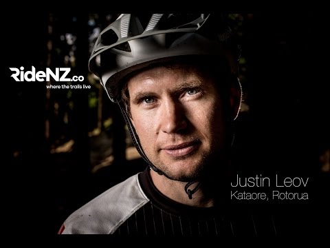 Justin Leov rides Kataore deep in Rotorua's fabled forest