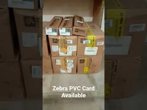Zebra Pvc Card 30mil