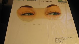 Bing Crosby -- When Irish Eyes are Smiling /1956 Decca DL- 78252