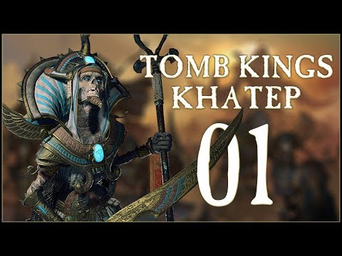 LOST IN A SANDSTORM - Tomb Kings: Khatep (Legendary) - Total War: WARHAMMER II - Ep.01!