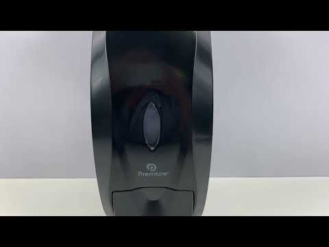 Dispenser para Sabonete Liquido Velox Preto 800 ml com Reservatório Premisse