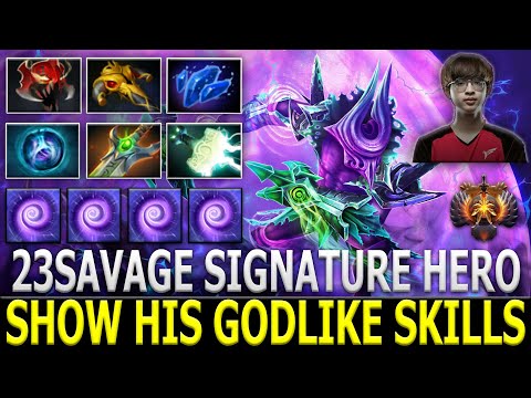 23SAVAGE | Faceless Void | vs TOPSON | Show His Godlike Skills | Dota 2 | Pro Gameplay | Highlights