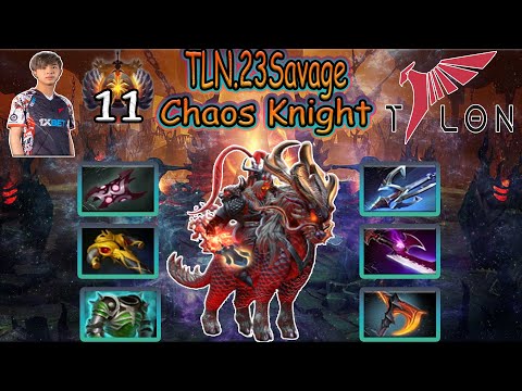 23Savage Chaos Knight Massive Crit Damage With 25 Kills - Dota 2 Pro Highlights