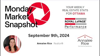 Ottawa Real Estate Update - September 9th, 2024