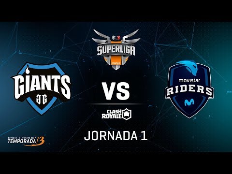 SUPERLIGA ORANGE - Giants Gaming vs Movistar Riders - Jornada 1 - #SuperligaOrangeCR1