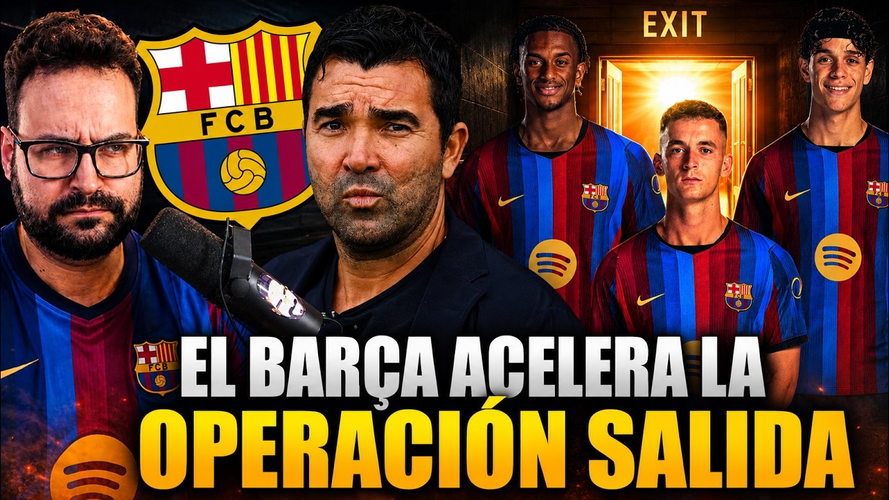 🚨El BARÇA ACELERA la OPERACIÓN SALIDA: BALDE,CASADÓ, HÉCTOR FORT... ¡LLUVIA de MILLONES!