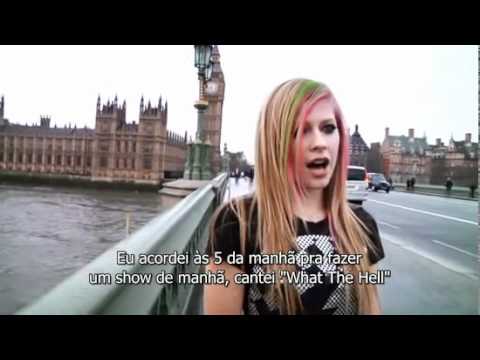 WTH.TV: London town... woo hoo!!  - Avril Lavigne (Legendado PT:BR) - ALAVIGNE.COM.BR