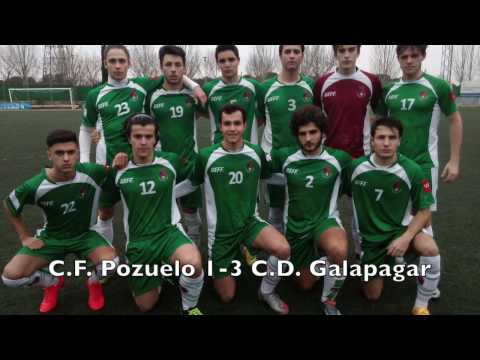 C.F. Pozuelo 1-3 C.D. Galapagar / Preferente Juvenil G.1 Temp 16/17