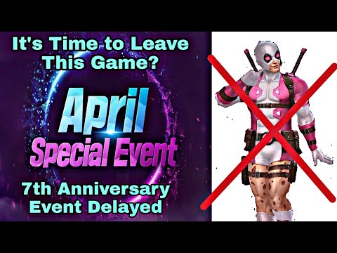 Time To Leave This Game? 7th Anniversary Event Delayed & New Event Details - Marvel Future Fight