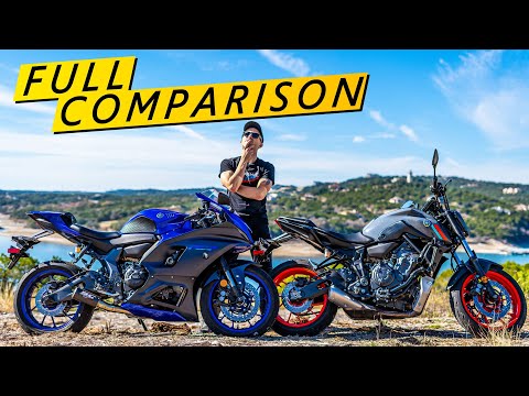 Is the Yamaha R7 Just an MT-07 With Clip Ons? (Yes… But No)