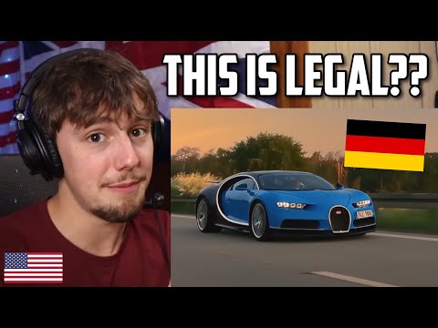 American Shocked By Bugatti Chiron Going 400 KPH on the Autobahn!
