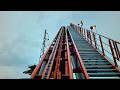 Siren S Curse Front Row POV 4K 60fps Vekoma Tilt Roller Coaster Cedar Point