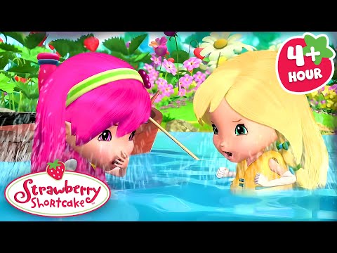 They fell in! | Strawberry Shortcake | Mega Compilation | Full Episodes | Cartoons for Kids - Kids TV Series, Kingdom Kids Zone - Strawberry Shortcake - WildBrain