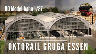 preview picture of video 'Oktorail Modelleisenbahn in der Gruga Essen'