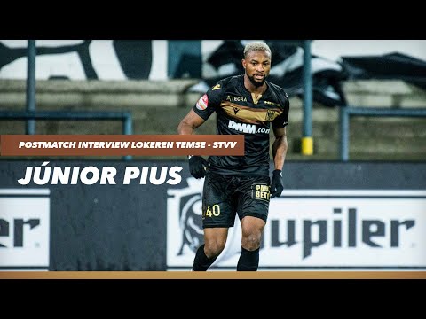Postmatch interview Lokeren Temse - STVV | Júnior Pius | 2020 - 2021