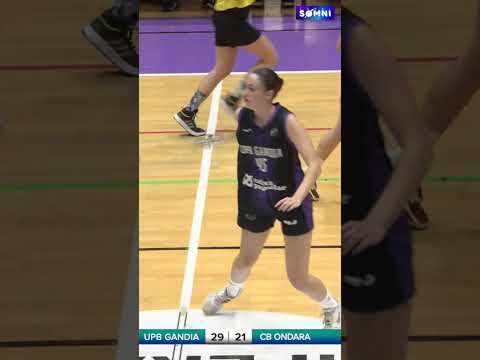 Baloncesto | Nos encanta esta jugada | UPB GANDIA vs CB ONDARA | #shorts #unitspelbàsquetgandia
