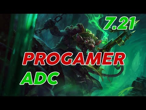 progamer Twitch ADC Patch 7.21 Pro Replay
