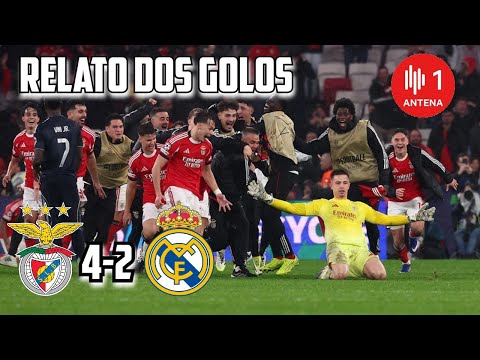 Benfica 4-2 Real Madrid - Goal Report - Antena 1